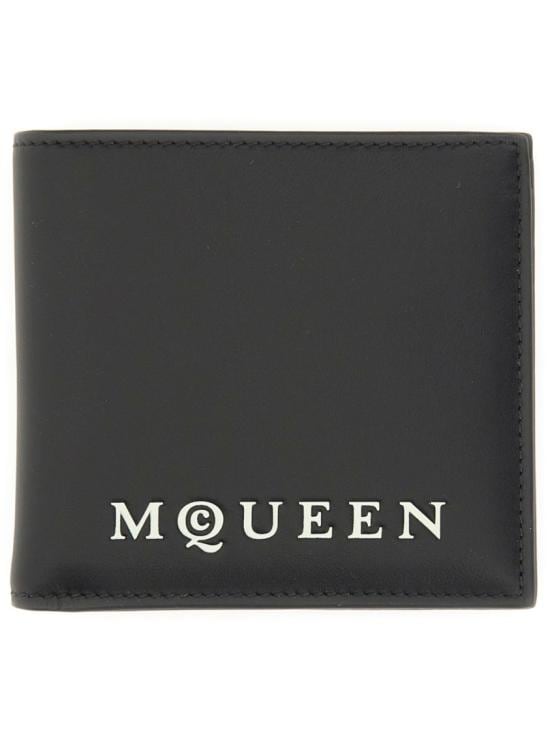 ALEXANDER MCQUEEN Men Wallet 836147 1AAU61080 Black