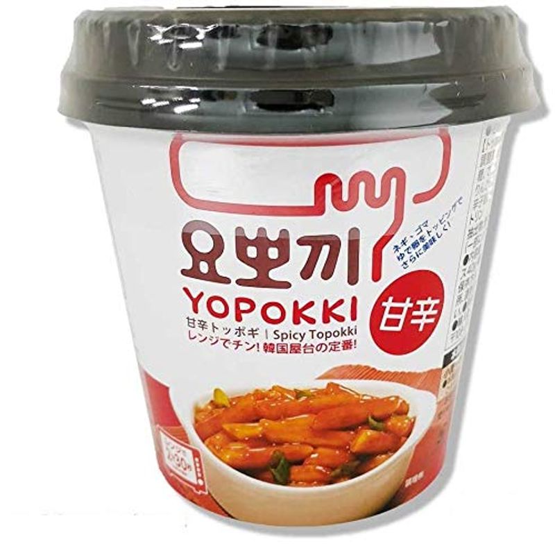 ヨッポキ ヨポキ トッポキ 甘辛 1BOX 【超歓迎】 少し豊富な贈り物 12個 韓国食品 甘辛味