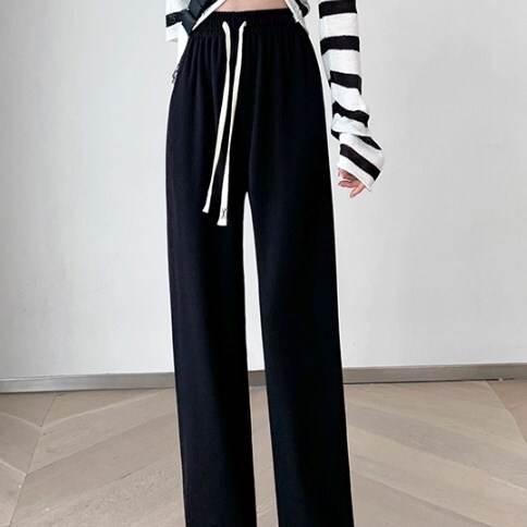 ボトムス パンツ カジュアルパンツ ストレートパンツ ポケット ウエストゴム ジャージ かわいい 大人可愛い きれいめ シンプル カジュアル 大人 上品 おしゃれ かっこいい 大人女子 こなれ感 ラフ 5,725円