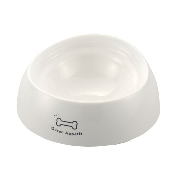 (まとめ) Richell ワンちゃんの食べやすい食器 S 浅型ボーン (×3セット) (ペット用品)