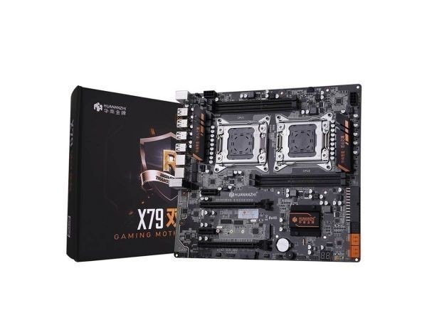 HUANANZHI X79-4D Dual CPU X79 Motherboard For Intel X79 LGA 2011 E-ATX PC DDR3 1333/1600/1866