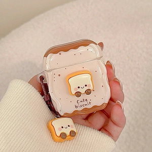 airpods4ケース ケース airpods ケース pro airpods かわいい AirPodspro2ケース 適用AirPods4保護ケース 商品漫画の立体トーストパ