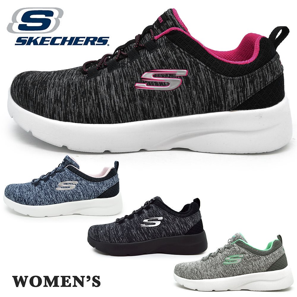 SKECHERS　スケッチャーズ 12965 BKHP NVPK BKCC GYMN Dynamight 2.0 - In a Flash ダイナマイト ２．０ イン ア フラッシュ レディース