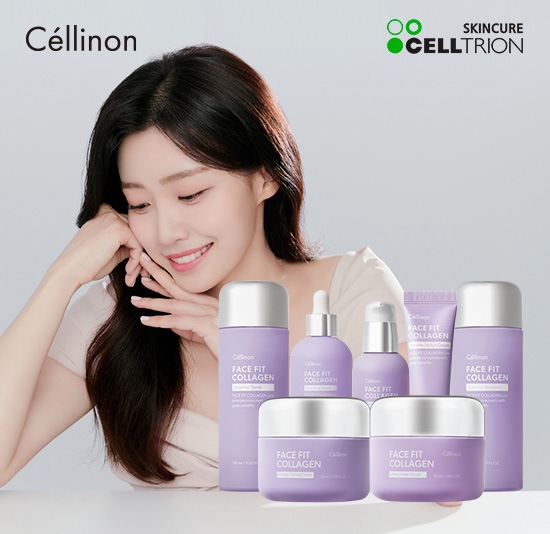 [7点セット]セリンオン コラーゲン フェイスフィット/保湿 韓国スキンケア クリーム 美容液 化粧水 アイクリーム