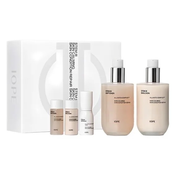 アイオペステム3基礎化粧品2種セット ソフナ 150ml 15ml エマルジョン150ml 15ml ステム3アンプル10ml