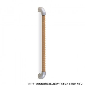 シロクマ トリプルディンプル手すり シルバー/Lオーク BR-557 400mm