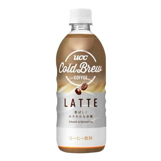 ブラックUCC COLD BREW LATTE ペットボトル 500ML×24本