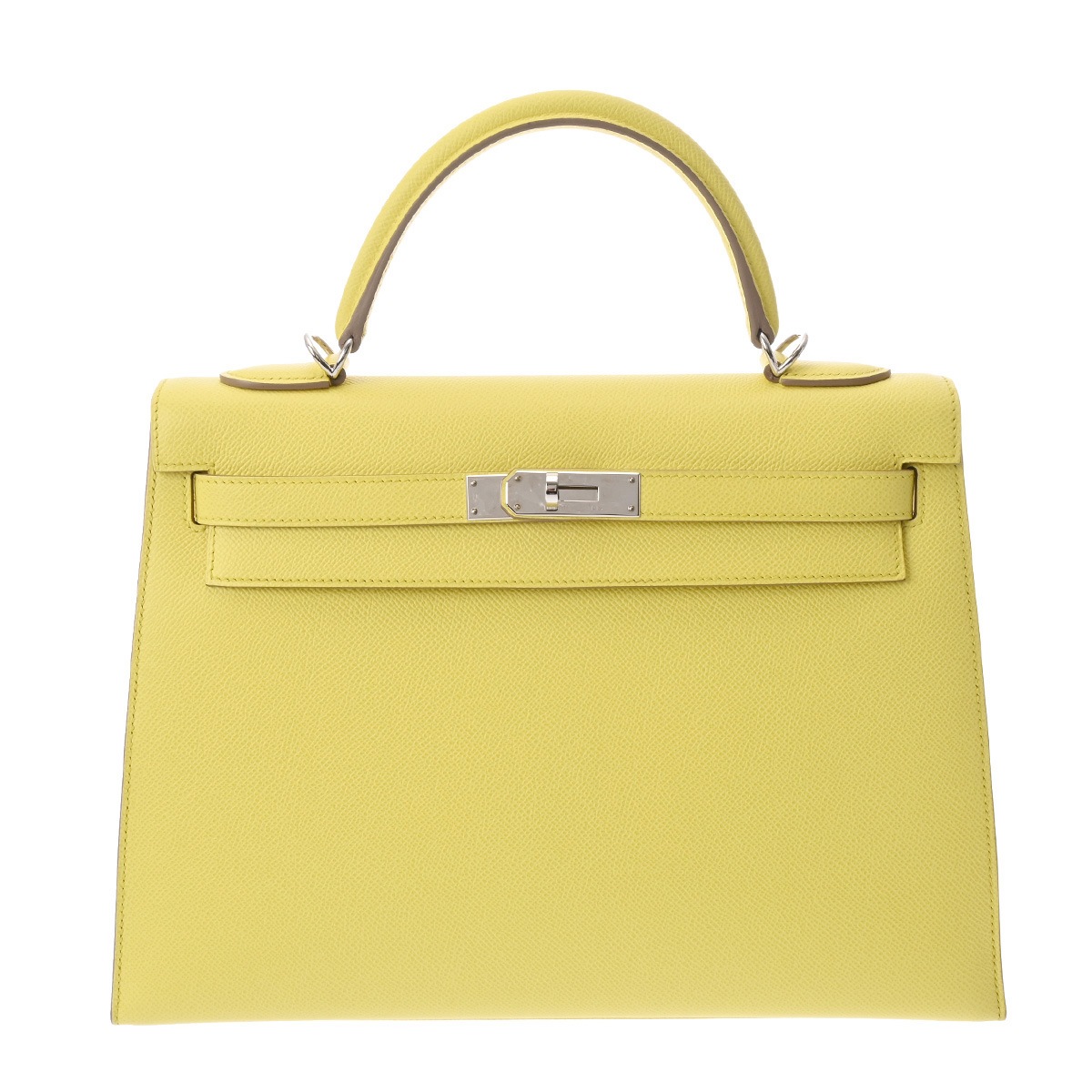 ケリー 32 外縫い 2WAY スフレ Q刻印(2013年頃) レディース ヴォーエプソン ハンドバッグ Aランク 中古 銀蔵