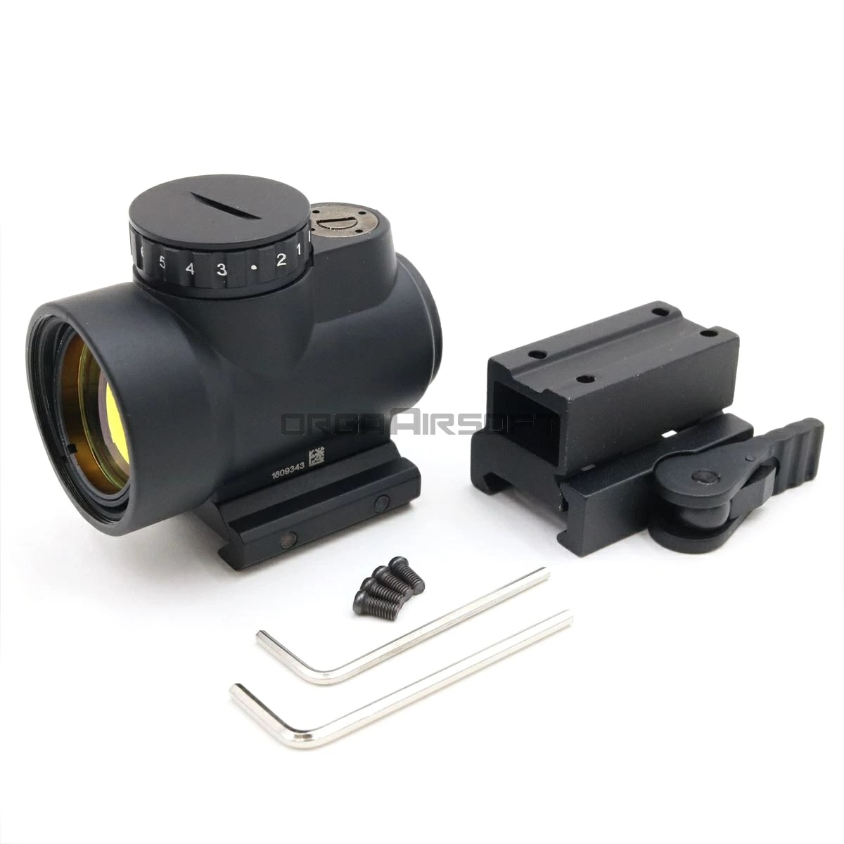 BIGDRAGON Trijicon MROタイプドットサイト BK(LarueタイプQDマウント) エアガンエアガン