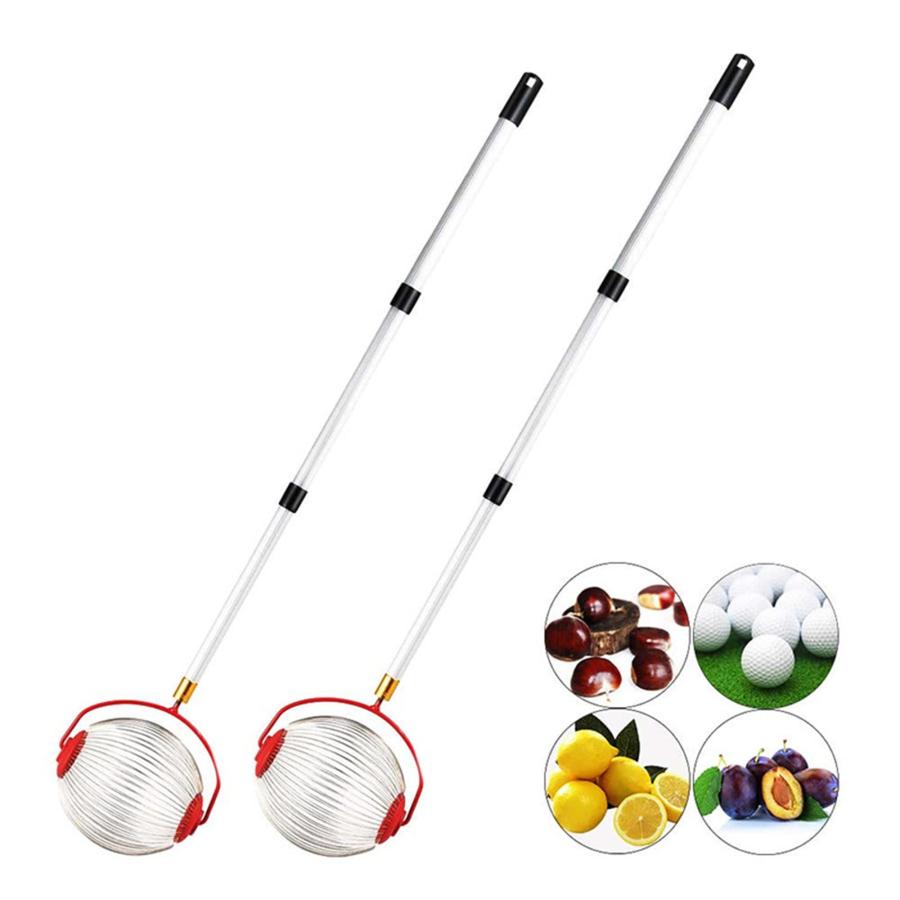 伸縮式 ゴルフ ボール レトリバー ピッカー 玉拾い 収集器 ボール拾い 卓球 ボール回収器 集球器 ゴルフボール拾いカゴ ボール