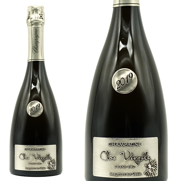 クロ ヴィルジル シャンパーニュ グラン クリュ 特級 ブリュット ミレジメ2019 蔵出し ボーモン シュール ヴェル100％のモノポール産Clos Virgile Champagne Gr