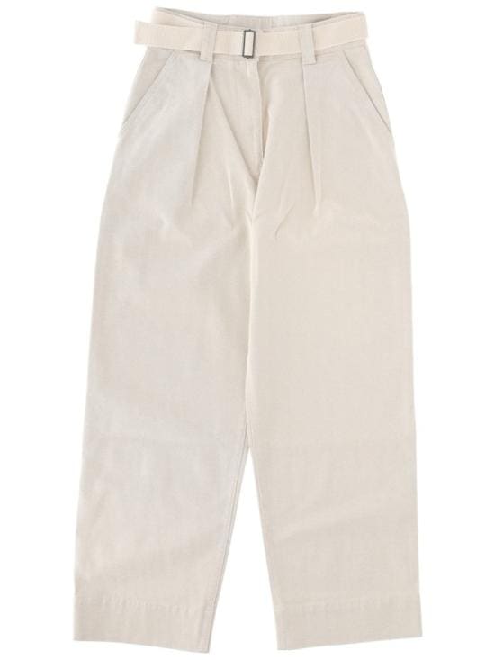 MARGARET HOWELL Women Pants WHTR0528A25 KWPBON White