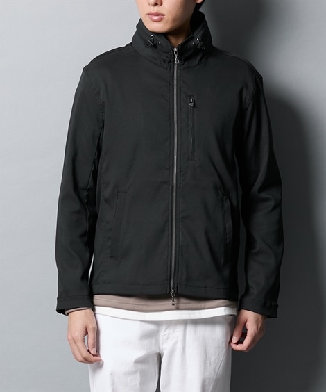 ジャンパー・ブルゾン ボリュームネック フルジップブルゾン