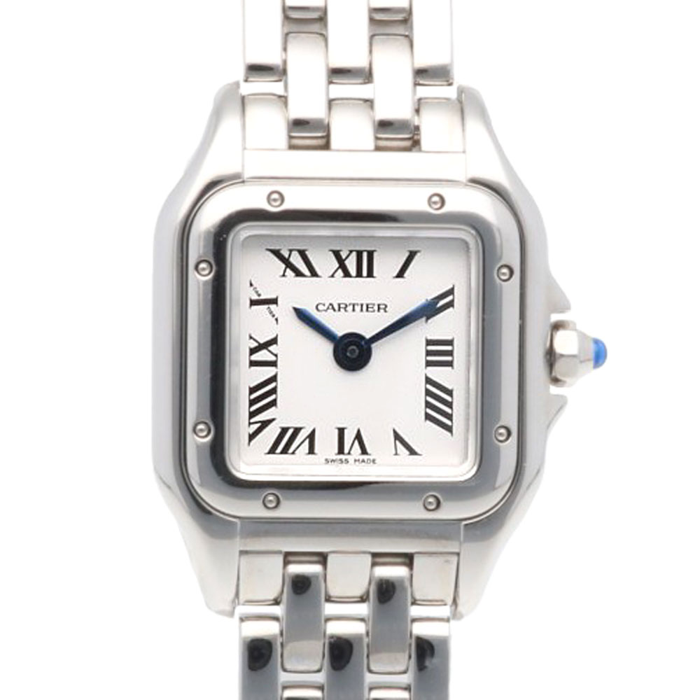 カルティエ パンテール ドゥ カルティエ ミニ 腕時計 ステンレススチール WSPN0019(4188) クオーツ 1年保証 CARTIER 中古 美品