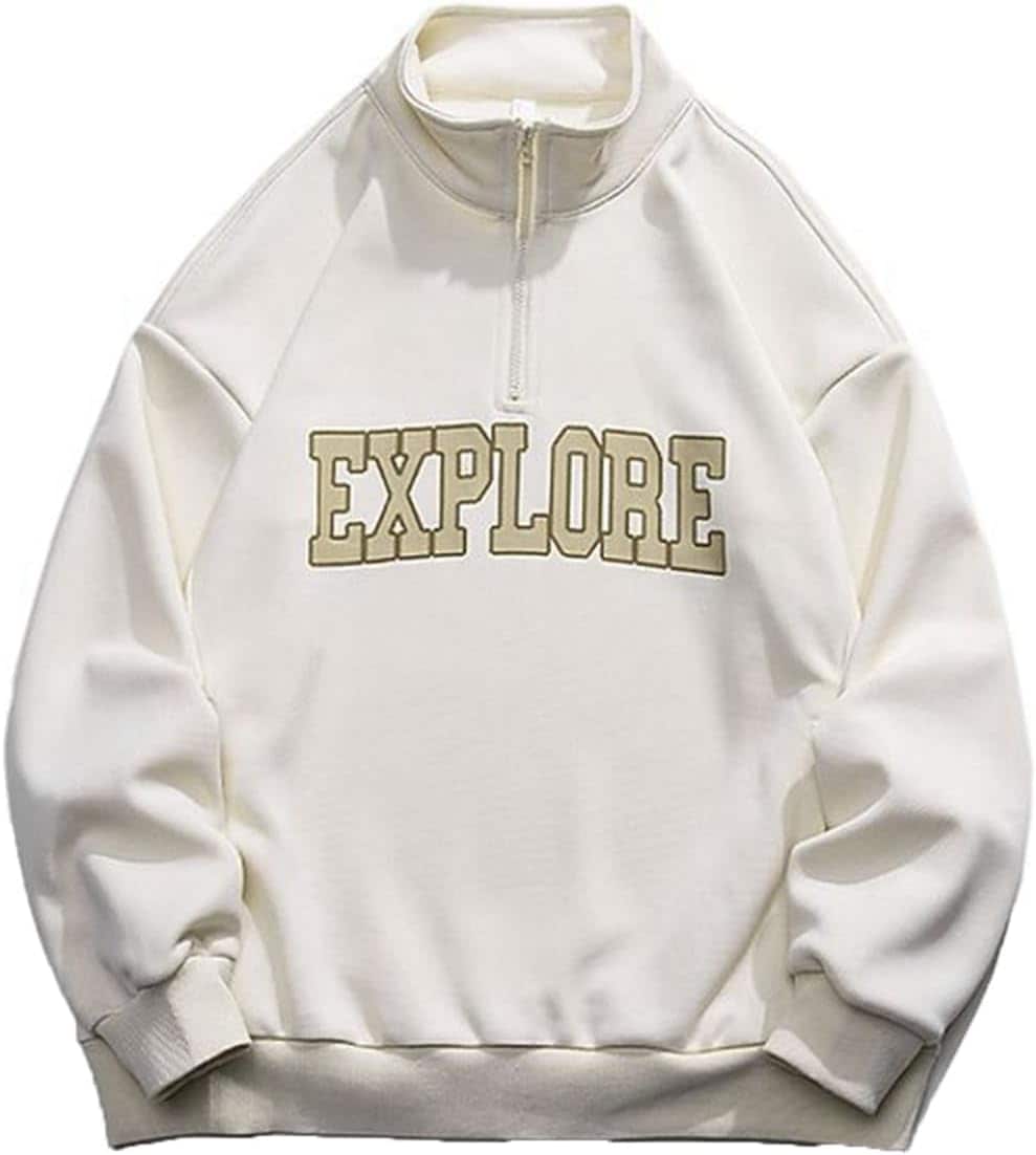 フルオーバー 長袖 英字 トレーナー メンズ パーカー スウェット ロンt 秋服 冬服 トップス 通気 快適 薄い手 韓国風 スタイリッシュ 通勤 ランニング ウォーキング トレーニング ゴルフ