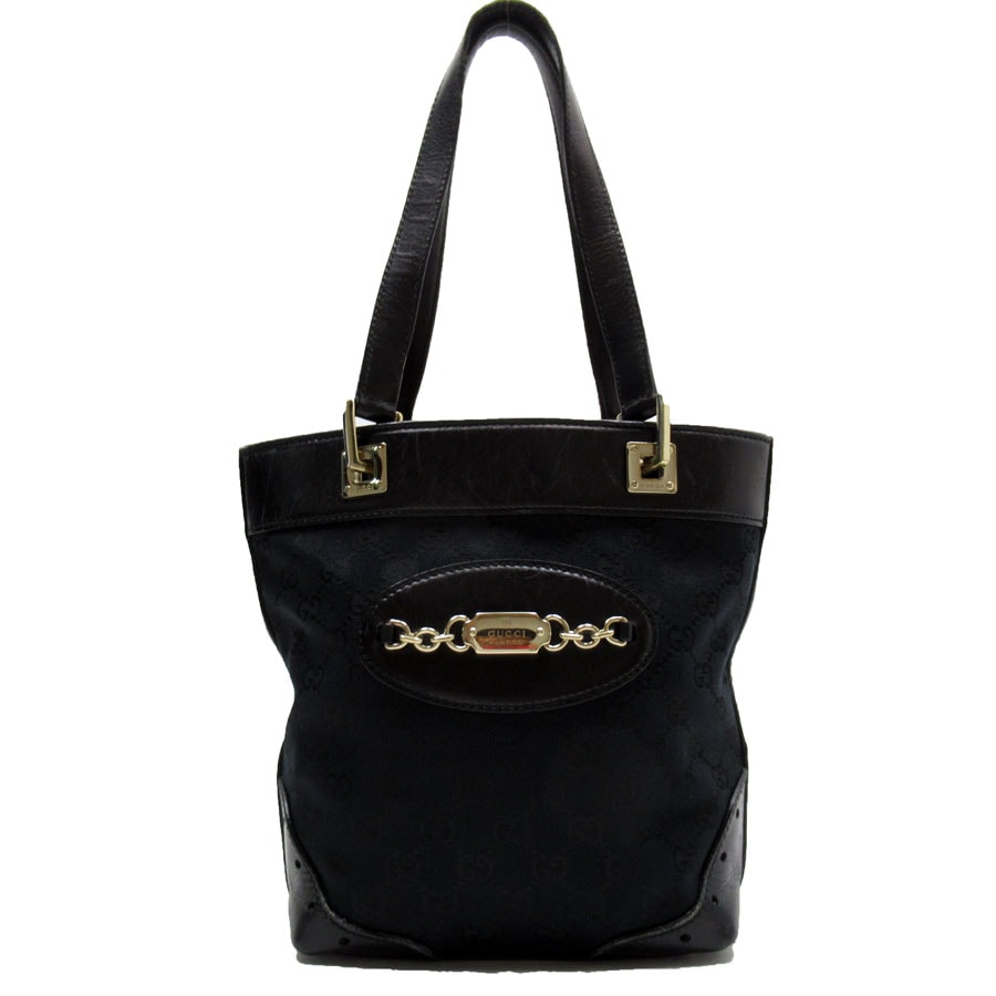 グッチ GUCCI ショルダーバッグ GG柄 GGキャンバス ブラック ユニセックス 145994 t18941a