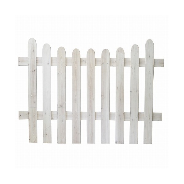 住まいスタイル ピケットフェンス U型 フェンス単品 ホワイト SFPU1200-WHT メーカー直送