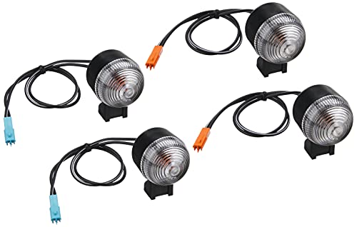 キタコ(KITACO) ウインカーキット モンキー(MONKEY) ワレンズミニ ブラック/クリア