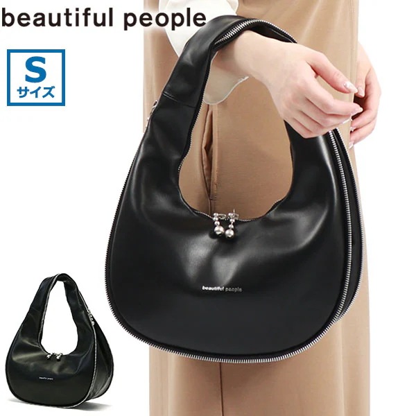 レディース 本革 黒 小さめ トート ワンショルダー 軽量 ブランド 日本製 おしゃれ ミニ mobious bag in cow hide S 611949