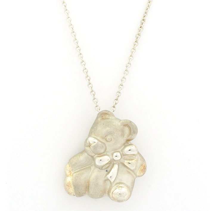 【美品】ティファニー テディベア シルバー925 【ネックレス】