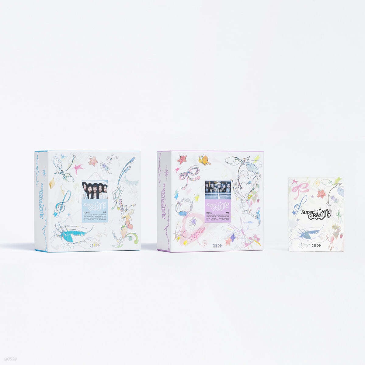 [未開封新品] アイレット（ILLIT） - ミニアルバム1集：SUPER REAL ME [フォトブック2種+ウィバスセット]