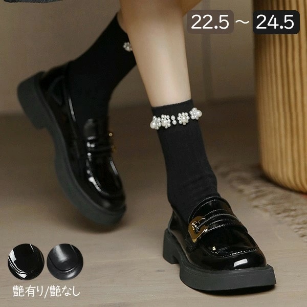 「赤字覚悟セ ール品」レディース 靴 ローファー シューズ 学生 スクール エナメル 大人 キッズ 女子 ジュニア ベルト 履きやすい 学生靴 通学 通勤 就活 入学式 入学祝い 卒業式 卒園 卒入