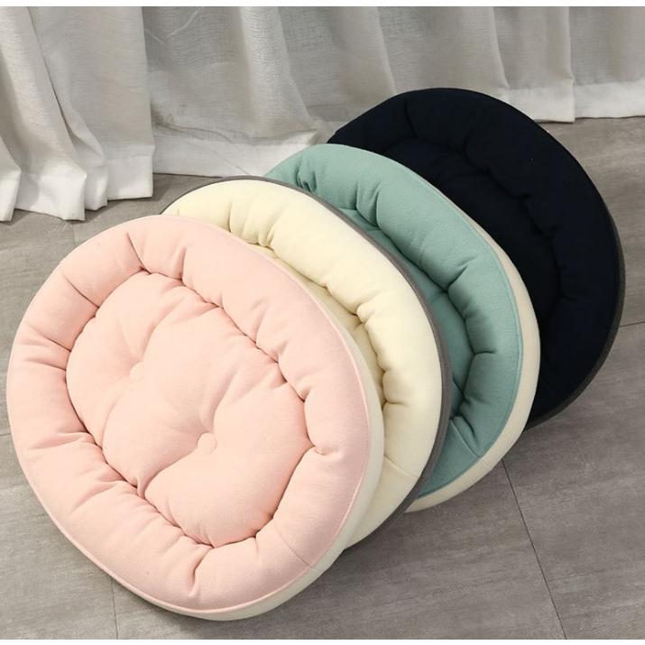 【本日限り激安SALE】犬ベッド ペット ベッド 犬 猫 クッション マット シンプル ふわふわ もこもこ 柔らかい 丸洗い可 選べる４色