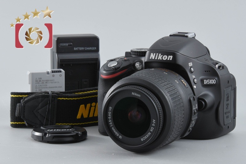 D5100 18-55 VR レンズキット シャッター回数僅少