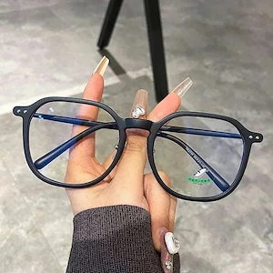 メ眼鏡度あり眼鏡 度入りガネ フ ァッション 0-800 メガネ プレゼント 男女兼用