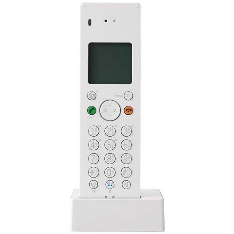 プラスマイナスゼロ　コードレス増設子機　XMT‐Z050W(ホワイト)