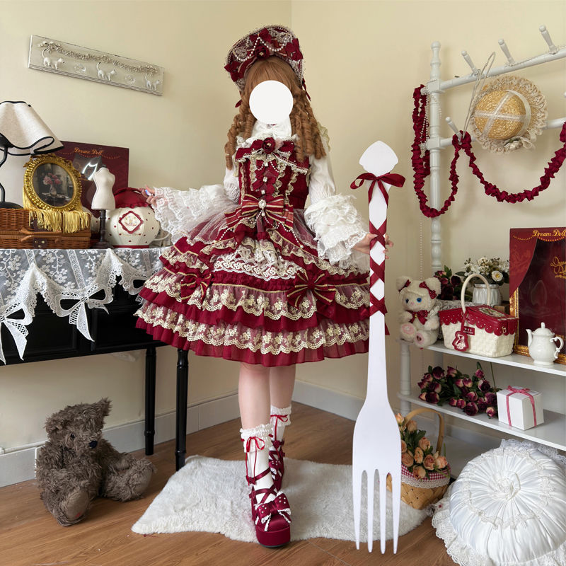 ロリータドレス ドールセンス JSK サスペンダードレス 夏