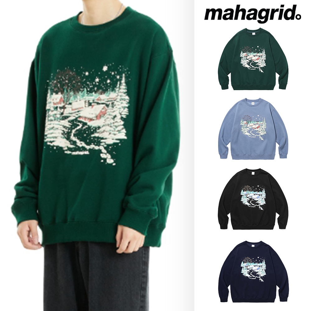 [mahagrid] LANDSCAPE SWEATSHIRT