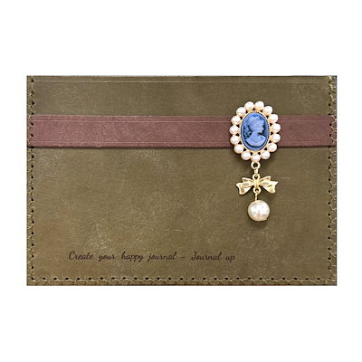 Journal-up ヴィンテージ　ポーチ　コラージュ 素敵な収納ポーチの紹介|収納|コラージュ🍒Journal-up Pouch - YouTube