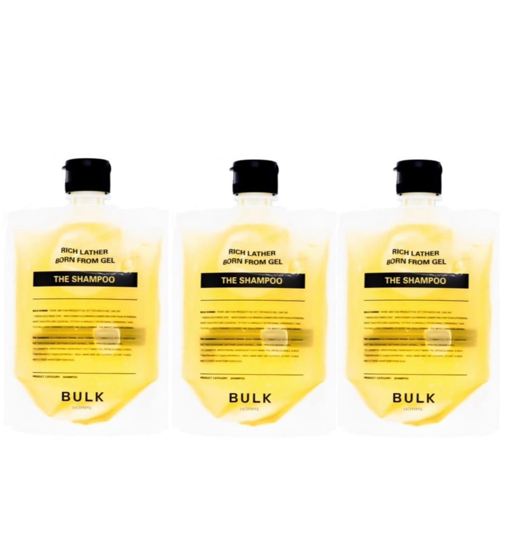 【シャンプー３袋】BULK HOMME ザ シャンプー　200g 　プレゼント