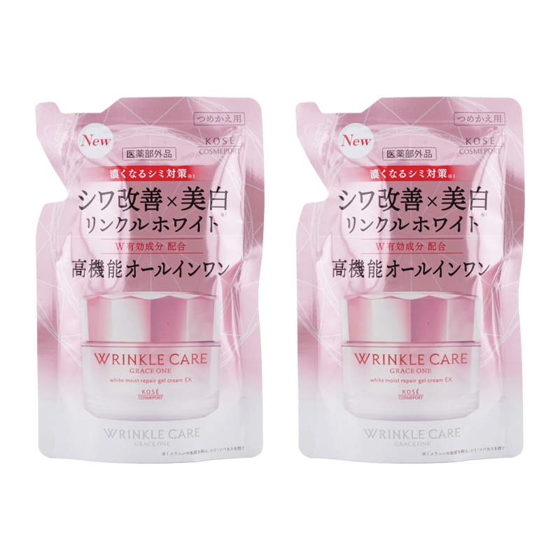 [2個セット]リンクルケア ホワイト モイストリペア ジェルクリーム EX 90g つめかえ用 [医薬部外品][ギフトラッピング対応]