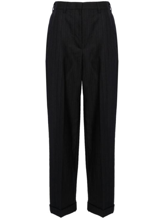 MIU MIU Women Straight Pants MP1748SOOO13SH F0008 BLEU