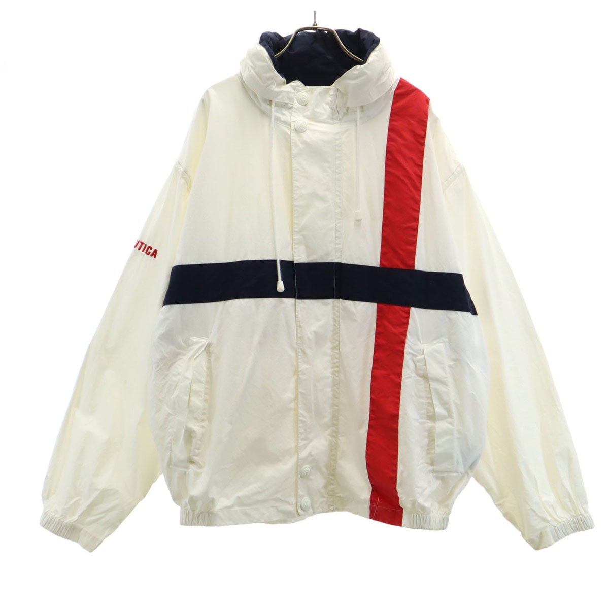 90s オールド ジャケット XXL 白系 ビックサイズ メンズ 古着