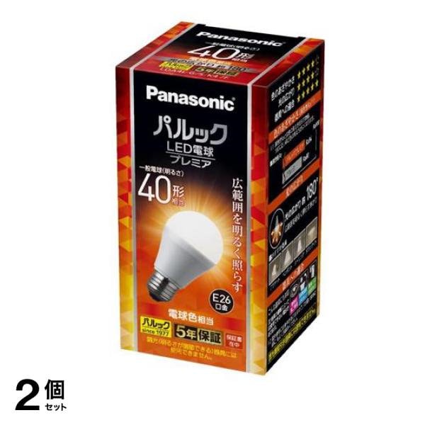 パルック LED電球 プレミア E26口金 電球色相当 4.4W 40形相当 1個入 (LDA4LGSK4F) 2個セット