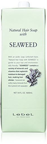 ルベル ナチュラルヘアソープ ウィズ シーウィード SW 1600ml 2本セット