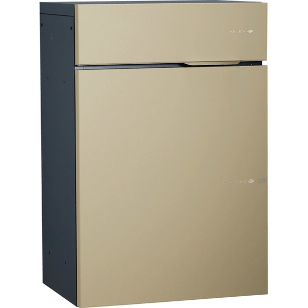 ユニソン 324041250 ヴィコ DB スリム90 ポスト有 左開 前出 マットベージュ メーカー直送