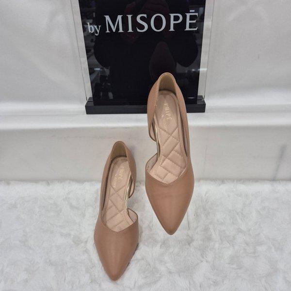 By 女性 サイドオープン パンプス 112HT431FY001 CAMEL 4 JJ 22,232円