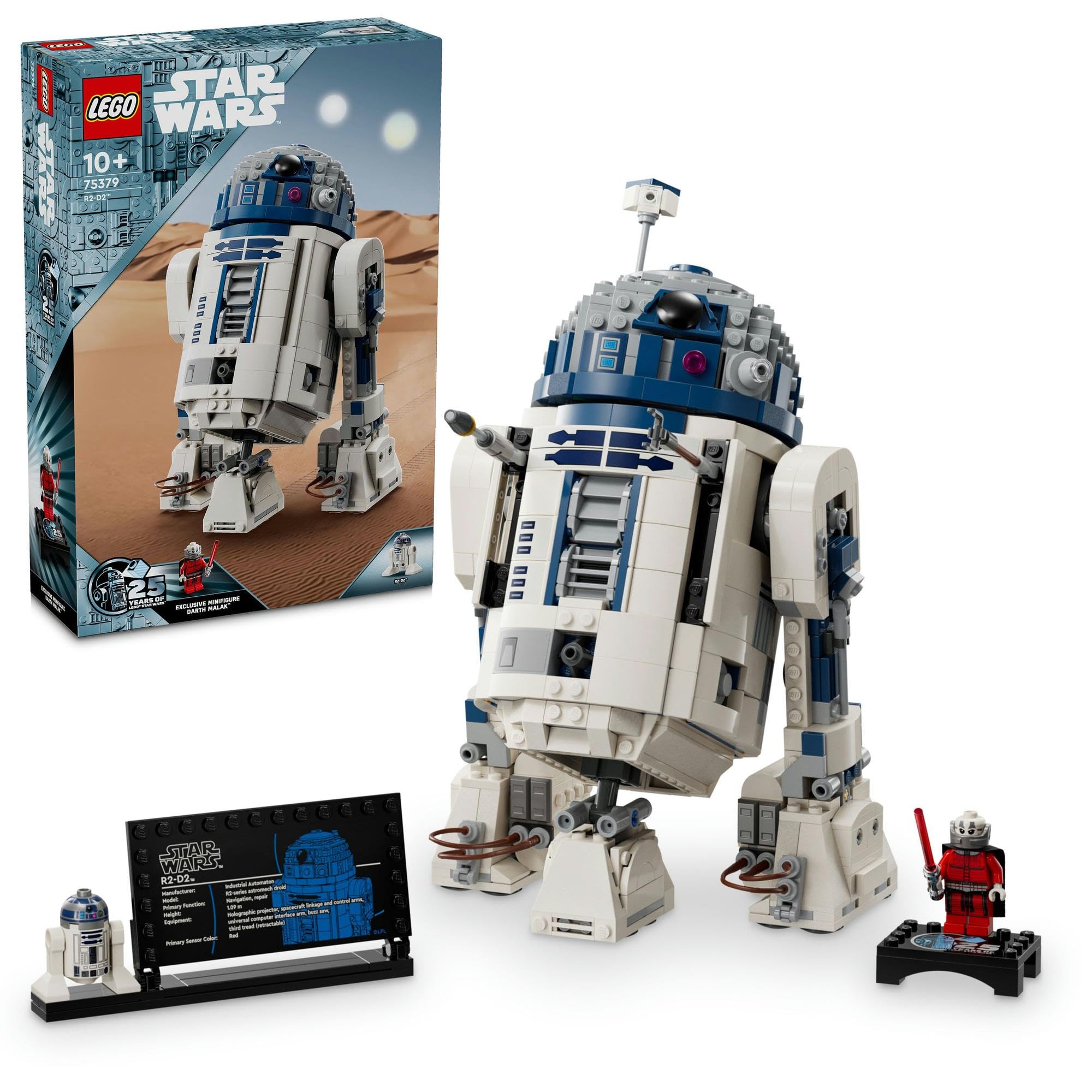 スター・ウォーズ R2-D2 おもちゃ 玩具 プレゼント ブロック 男の子 女の子 子供 9歳 10歳 11歳 12歳 小学生 ロボット 75379