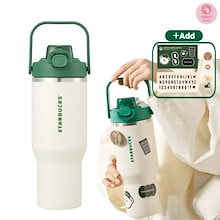 2025 SS 韓国スタバタンブラー 946ml 冷たい飲み物専用 韓国限定 正規品 大容量 0.9l/ストロー付き 水筒 ギフトおしゃれ