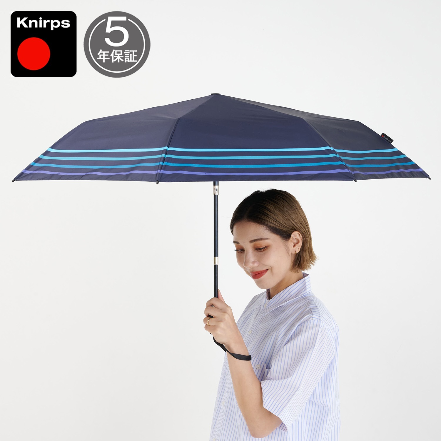 折りたたみ傘 折り畳み傘 軽量 コンパクト 雨傘 53cm 6本骨 KNTSL220 母の日