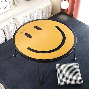 折りたたみテーブル ローテーブル かわいいアニメ テーブル ラウンド折りたたみテーブル 折りたたみローテーブル サイドテーブル アウトドアミニテーブル 在宅ワーク 食事 勉強 ゲーム165655