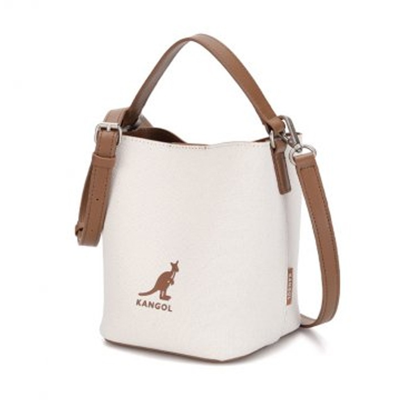 デュオキャンバススクエアバケットバッグ ver.2 (3色)