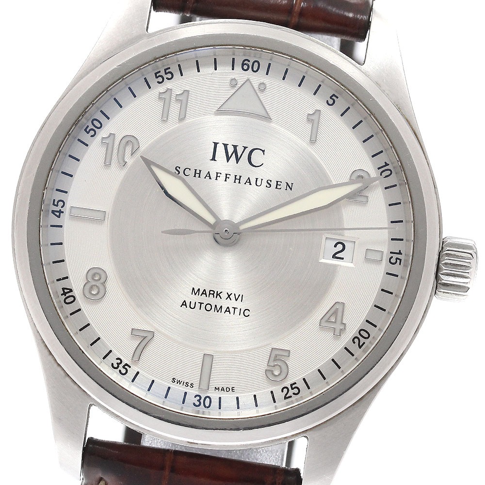 IWC IWC SCHAFFHAUSEN IW325502 スピットファイヤー マークXVI デイト 自動巻き メンズ 保証書付き_940376【中古】