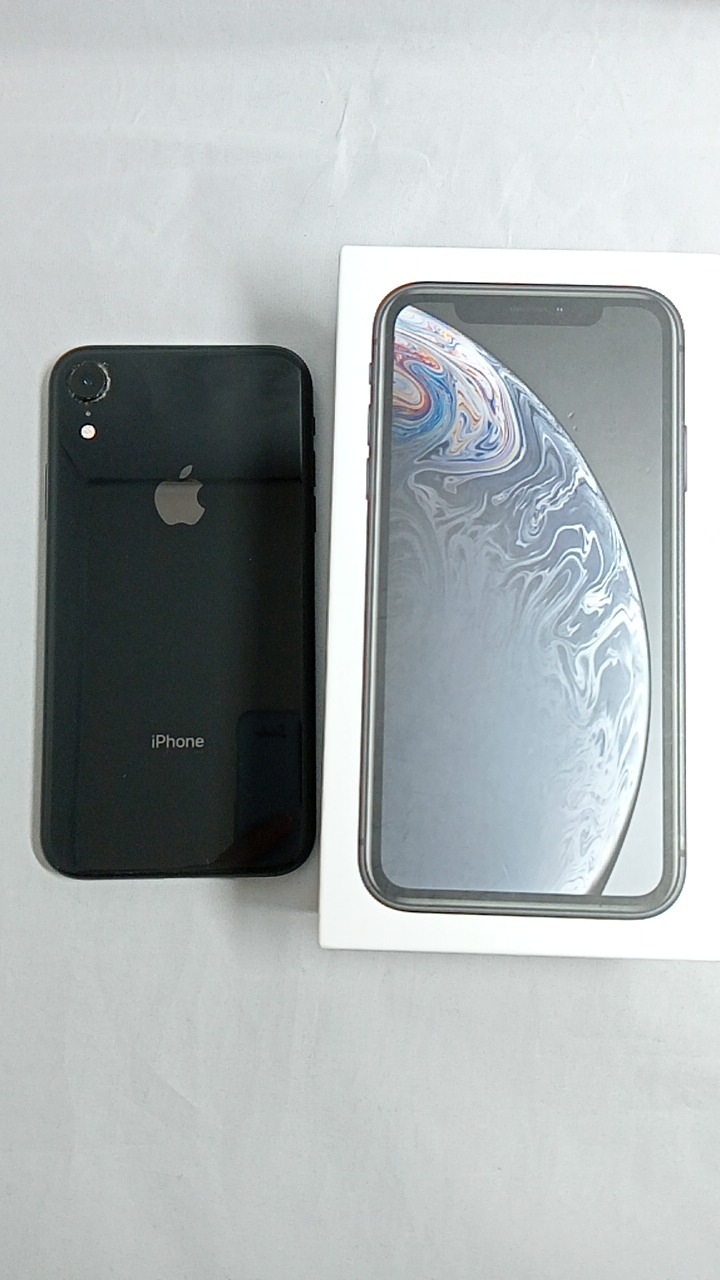 動作確認済！　iPhoneXR　A2106　64GB　本体　ブラック 　SIMフリー　箱　253172599