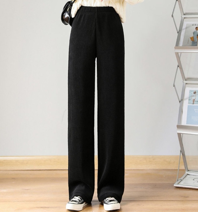 ボトムス デート モテアイテム ストレートパンツ ウエストゴム コットン 可愛い きれいめ 上品 おしゃれ かっこいい 可愛い ラブリー キュート ガーリー クール モード系 セクシー