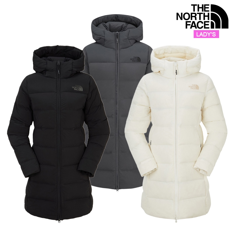 レディース スーパー フレックス RDS ダウン コート NJ1DQ31 日常 デイリー カジュアル アウトドア ジャケット シンプル スタンドネック 大きい